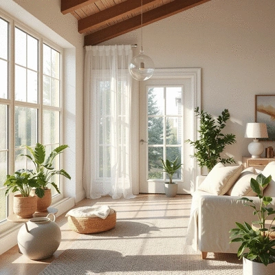 Soft washing technique being applied to a home