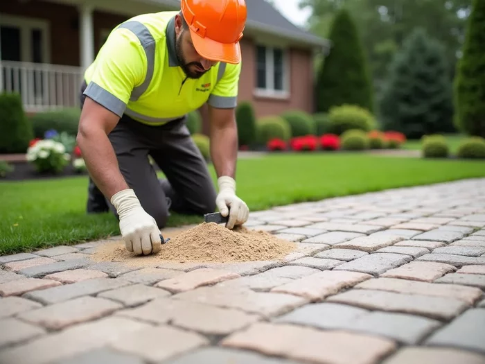 Paver Re-Sanding in Chester County