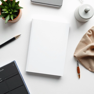 Digital guide or eBook mockup