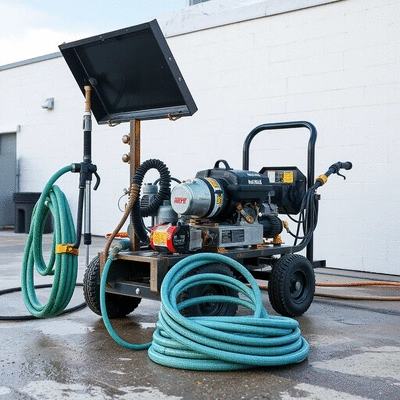Power washing equipment and service